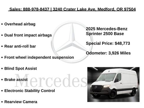 Used 2025 Mercedes-Benz Sprinter 2500 image 15
