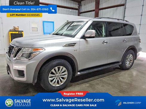 Used 2018 Nissan Armada SV w/ Driver Package RWD image 1