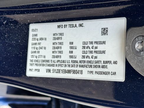 Used 2021 Tesla Model 3 Long Range AWD/4WD image 46
