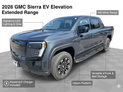 New 2026 GMC Sierra EV Elevation image 2