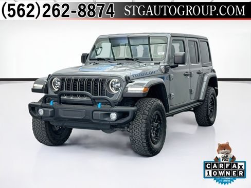 Used 2023 Jeep Wrangler Unlimited Rubicon 4xe AWD/4WD image 1