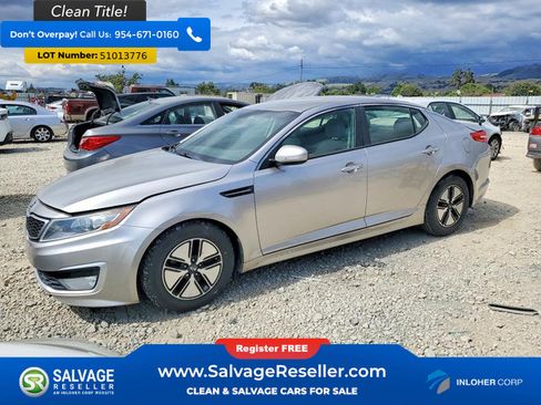 Used 2012 Kia Optima Hybrid w/ Hybrid Convenience Pkg FWD image 1