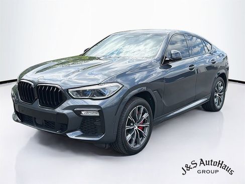 Used 2021 BMW X6 M50i w/ Executive Package AWD/4WD image 3