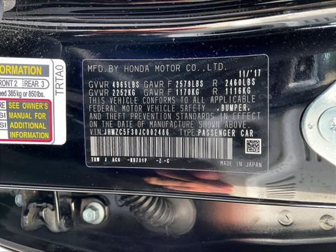 Used 2018 Honda Clarity Touring image 33