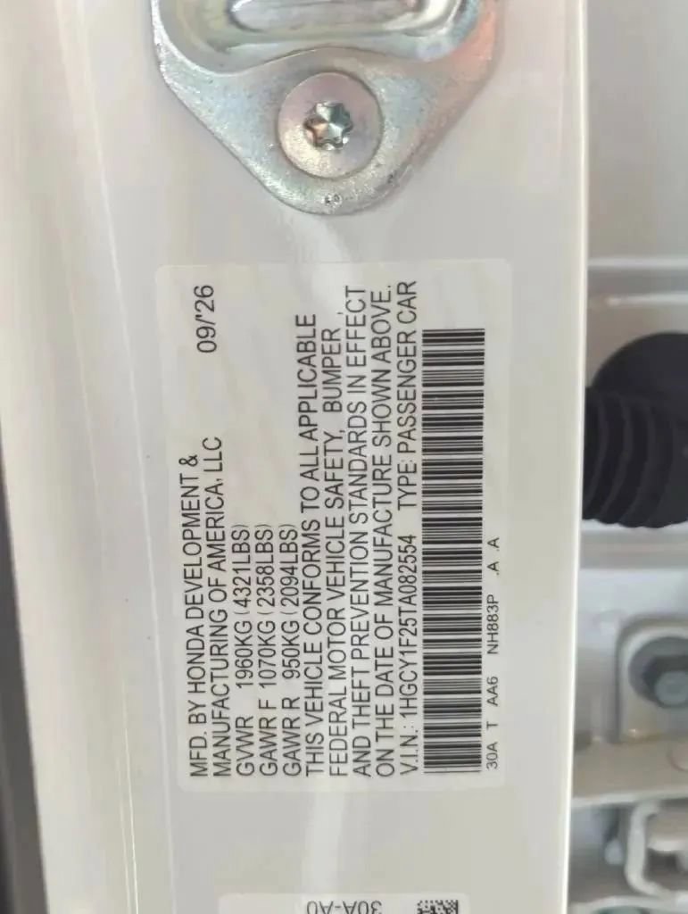 New 2026 Honda Accord LX image 55
