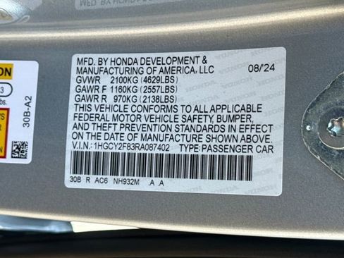 Used 2024 Honda Accord Touring image 30