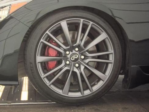Used 2023 INFINITI Q50 Red Sport 400 w/ Black Opal Edition RWD image 9