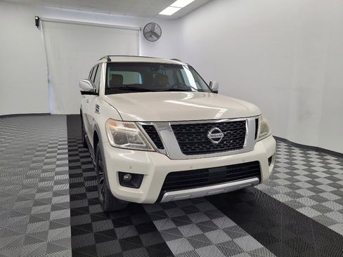 Used 2017 Nissan Armada Platinum w/ Captain Seat Package RWD image 14
