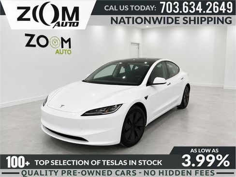 Used 2024 Tesla Model 3 Long Range AWD/4WD image 1