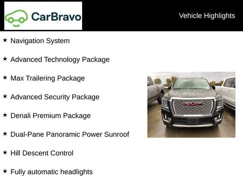 Certified 2021 GMC Yukon Denali w/ Denali Premium Package image 9