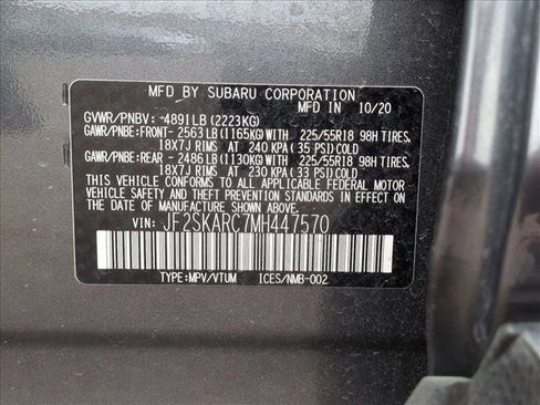 Used 2021 Subaru Forester Sport w/ Popular Package #2 image 16