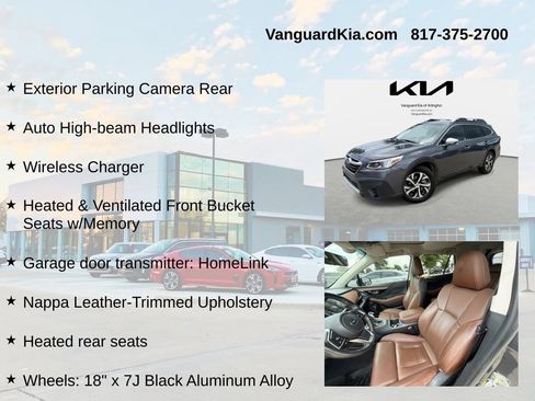 Used 2020 Subaru Outback Touring XT AWD/4WD image 12