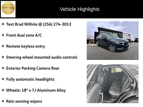 Certified 2023 MAZDA CX-30 AWD 2.5 S w/ Select Package image 7