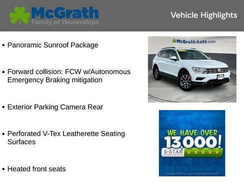 Used 2020 Volkswagen Tiguan SE w/ Panoramic Sunroof Package AWD/4WD image 6