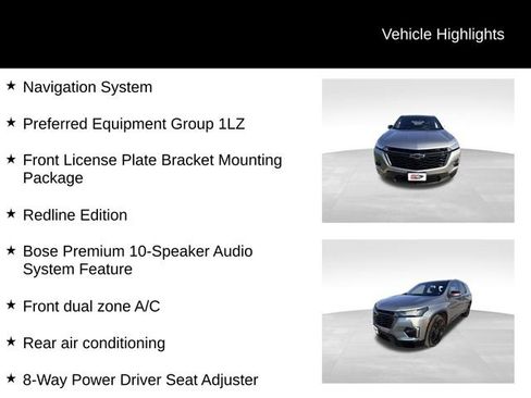 Certified 2023 Chevrolet Traverse Premier w/ Redline Edition AWD/4WD image 13
