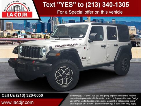 Used 2024 Jeep Wrangler Unlimited Rubicon AWD/4WD image 1