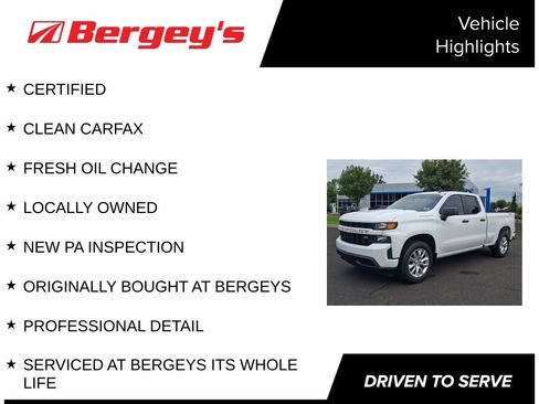 Certified 2020 Chevrolet Silverado 1500 Custom w/ Custom Value Package AWD/4WD image 4