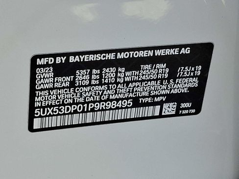 Used 2023 BMW X3 xDrive30i w/ Convenience Package AWD/4WD image 27