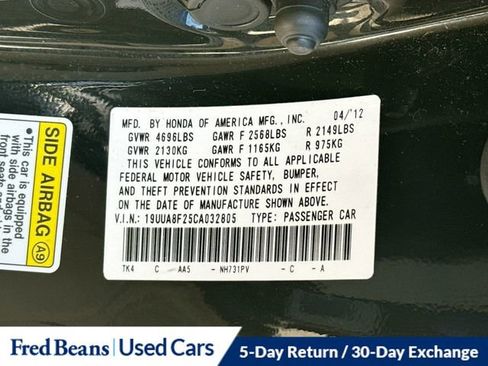 Used 2012 Acura TL image 26