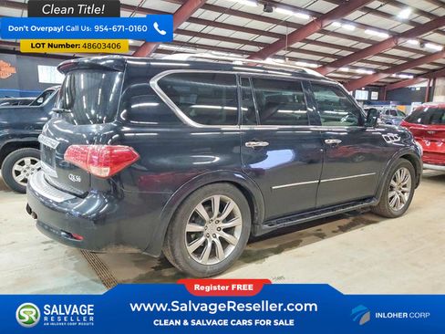 Used 2011 INFINITI QX56 4WD w/ Deluxe Touring Pkg image 4