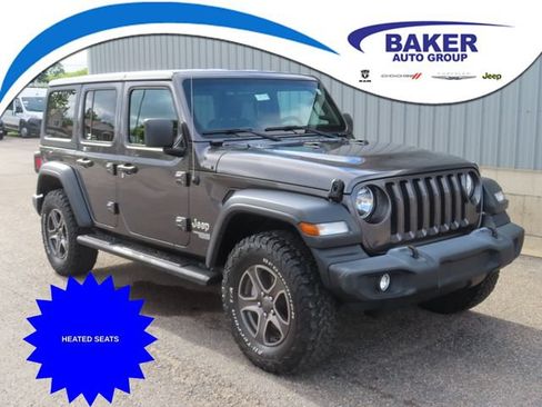 Used 2019 Jeep Wrangler Unlimited Sport S AWD/4WD image 1