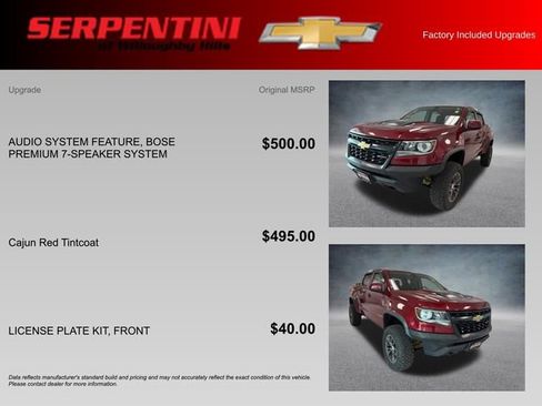 Used 2018 Chevrolet Colorado ZR2 AWD/4WD image 4