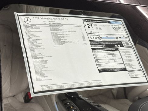 Certified 2024 Mercedes-Benz AMG GT 43 image 29