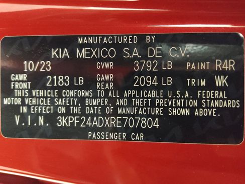 Used 2024 Kia Forte LXS FWD image 33