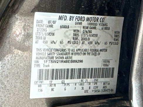 Used 2008 Ford F250 Lariat AWD/4WD image 30