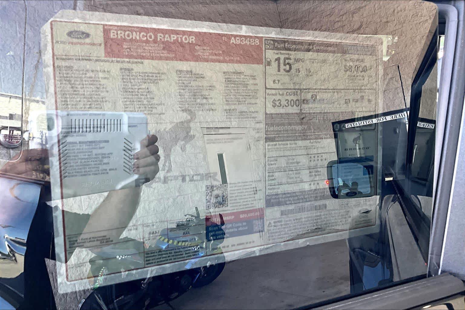 New 2026 Ford Bronco Raptor w/ Interior Carbon Fiber Pack AWD/4WD image 17