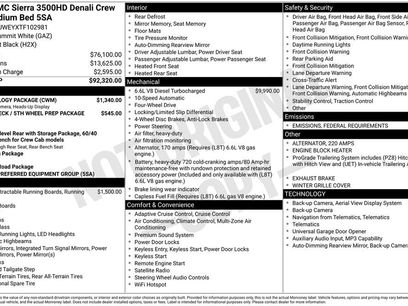 New 2026 GMC Sierra 3500 Denali w/ Technology Package