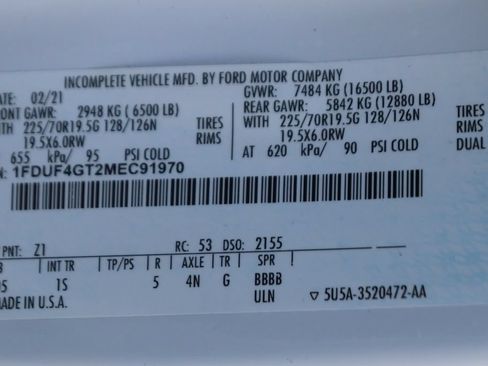Used 2021 Ford F450 XL w/ Power Equipment Group RWD image 46