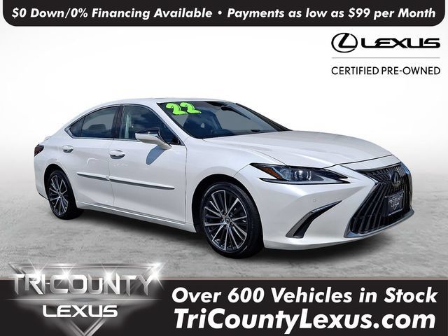 Certified 2022 Lexus ES 350 w/ Premium Package FWD image 1