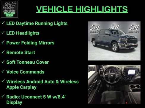 Used 2025 RAM 1500 Big Horn AWD/4WD image 3