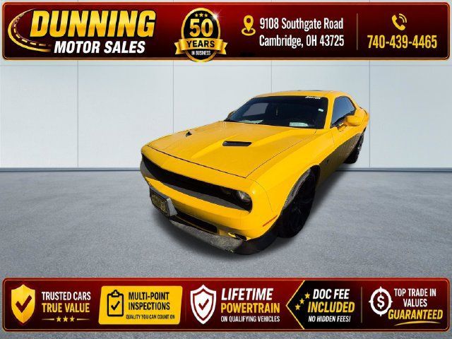 Used 2017 Dodge Challenger R/T Scat Pack w/ Leather Interior Group RWD image 1