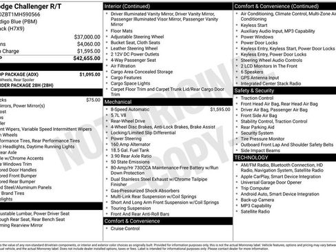 Used 2021 Dodge Challenger R/T w/ Blacktop Package RWD image 4