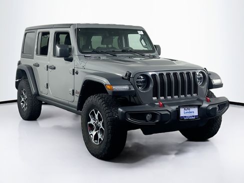 Used 2022 Jeep Wrangler Unlimited Rubicon w/ LED Lighting Group image 3