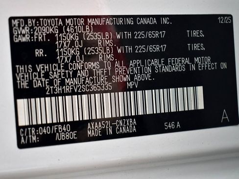 New 2025 Toyota RAV4 LE image 14