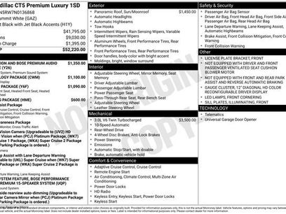 Used 2022 Cadillac CT5 Premium Luxury