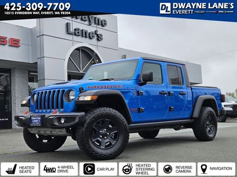 Used 2022 Jeep Gladiator Mojave w/ Cold Weather Group AWD/4WD image 1