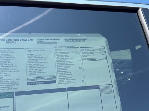 New 2026 GMC Sierra 2500 Denali w/ Denali Reserve Package AWD/4WD image 9