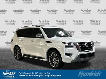 Used 2022 Nissan Armada Platinum w/ Captain's Chairs Package