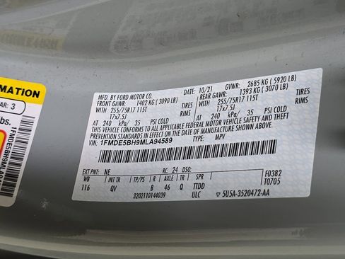 Used 2021 Ford Bronco Big Bend image 32