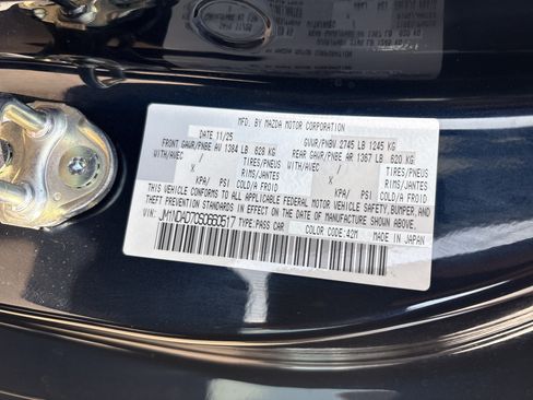 Used 2025 MAZDA MX-5 Miata Grand Touring w/ Weather Package RWD image 33