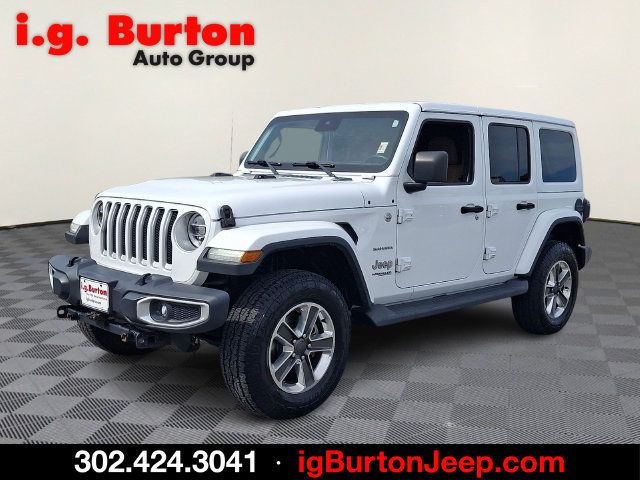 Used 2020 Jeep Wrangler Unlimited Sahara AWD/4WD image 3
