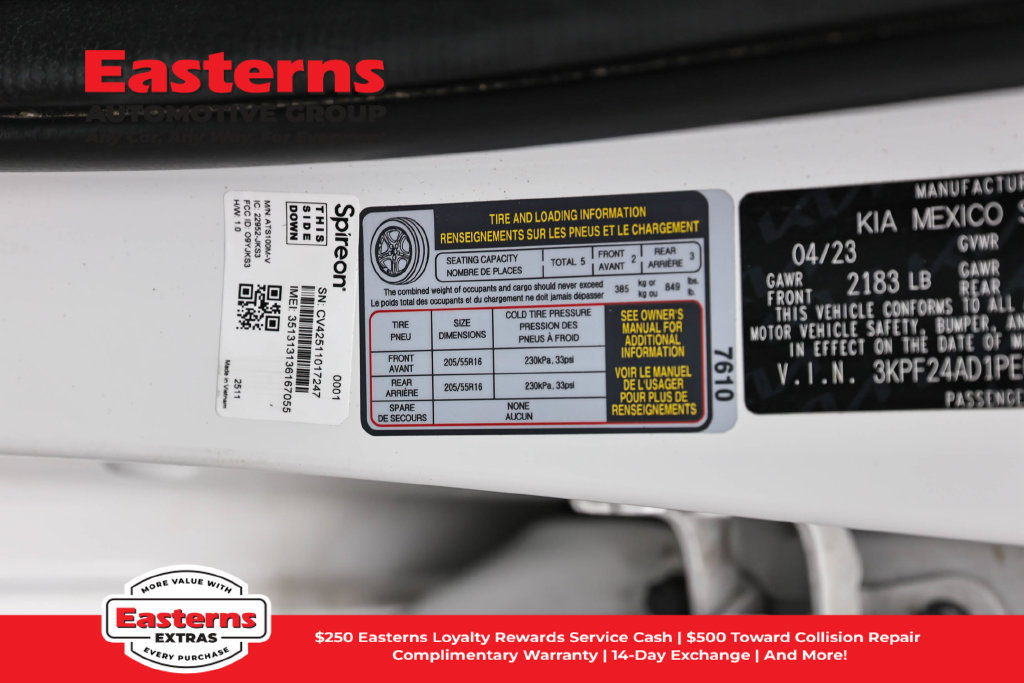 Used 2023 Kia Forte LXS FWD image 35