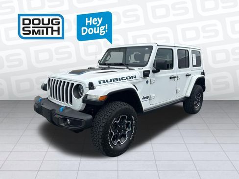 Certified 2023 Jeep Wrangler Unlimited Rubicon 4xe w/ Cold Weather Group AWD/4WD image 3