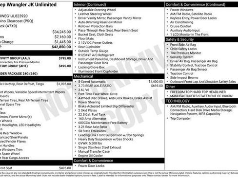 Used 2018 Jeep Wrangler Unlimited Sahara w/ Connectivity Group image 5