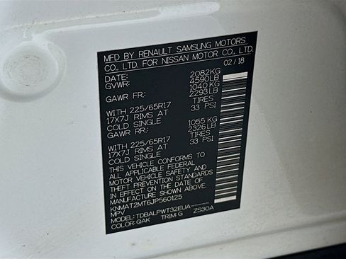 Used 2018 Nissan Rogue S image 12