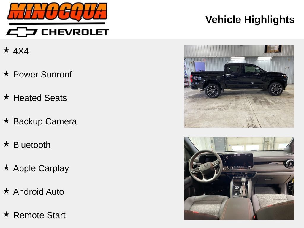 New 2026 Chevrolet Colorado Z71 w/ Technology Package AWD/4WD image 2